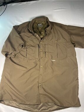 Drake Short-Sleeve Field Jacket in Taupe Brown